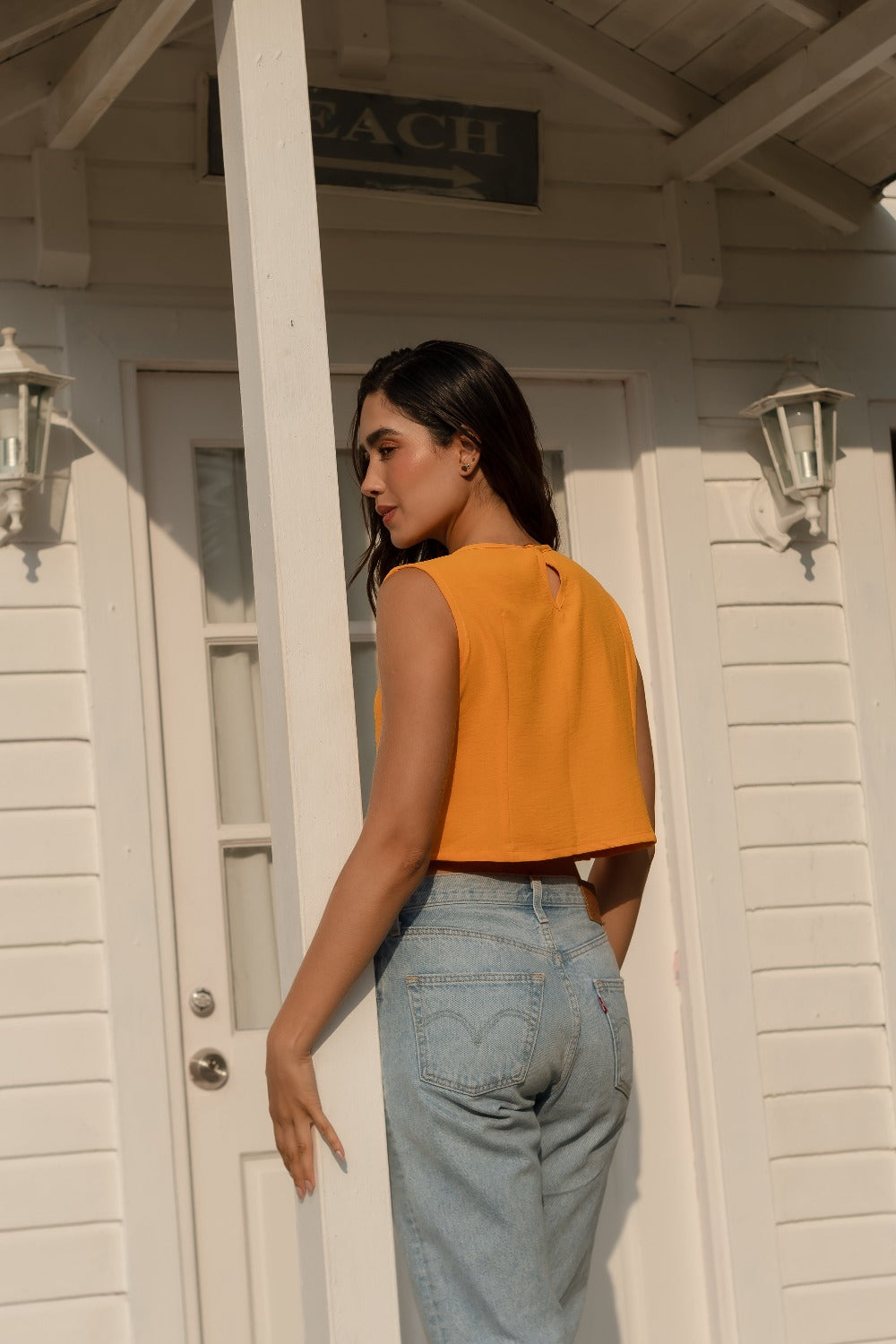 Cami Oversized Basic Crop Top