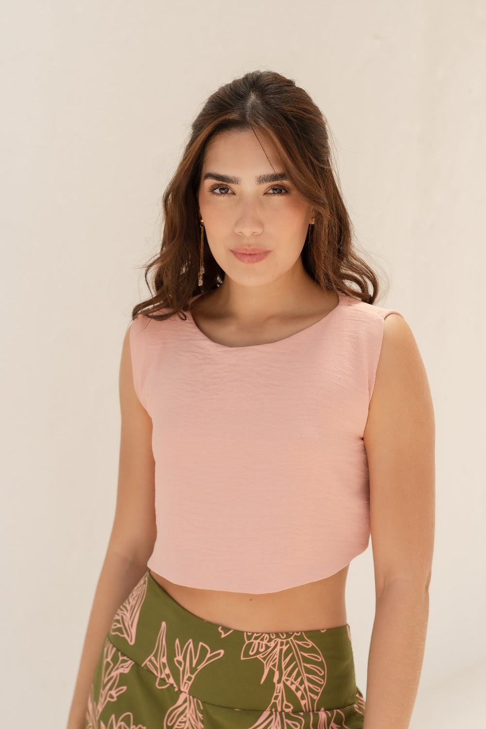 Cami Oversized Basic Crop Top